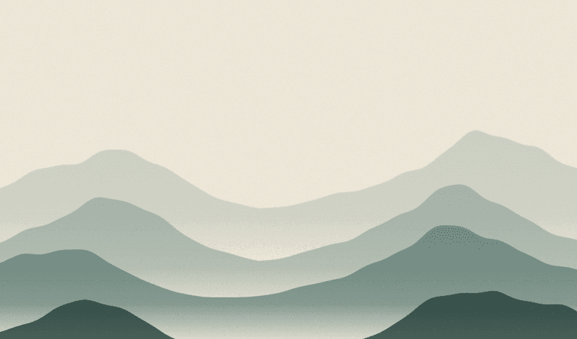 Berge auf Papier